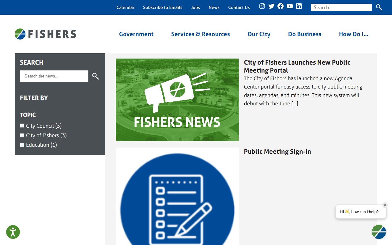 Fishers area court records and city clerk portal